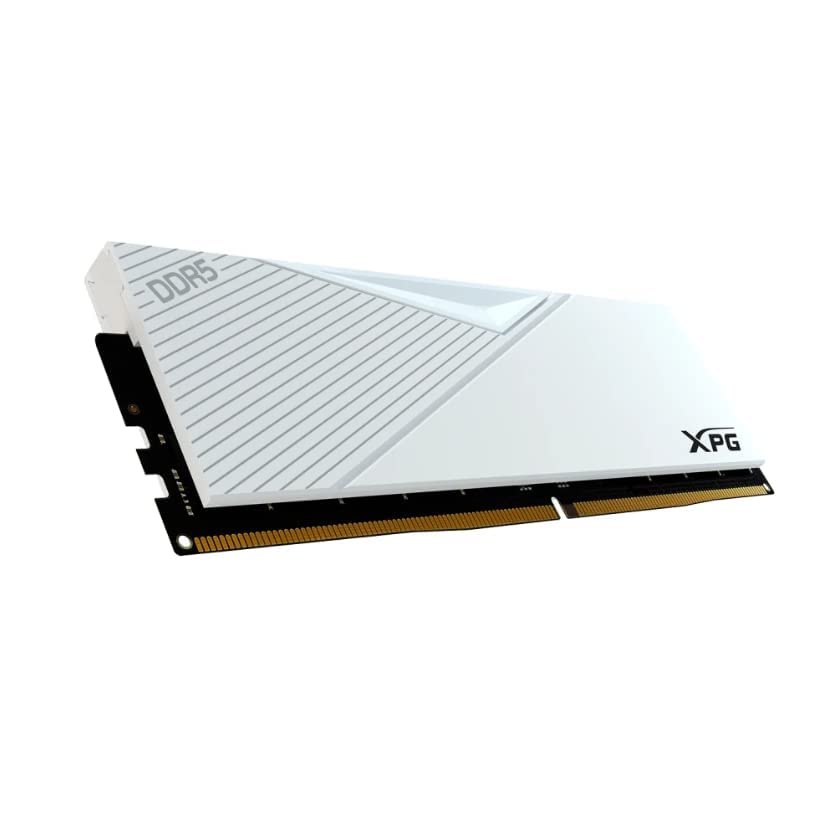 ADATA XPG DDR5-6000 白メモリ 16GB×2（32GB） ADATA XPG Lancer Blade RGB 32GB [1x32GB] 6000MHz DDR5 DIMM